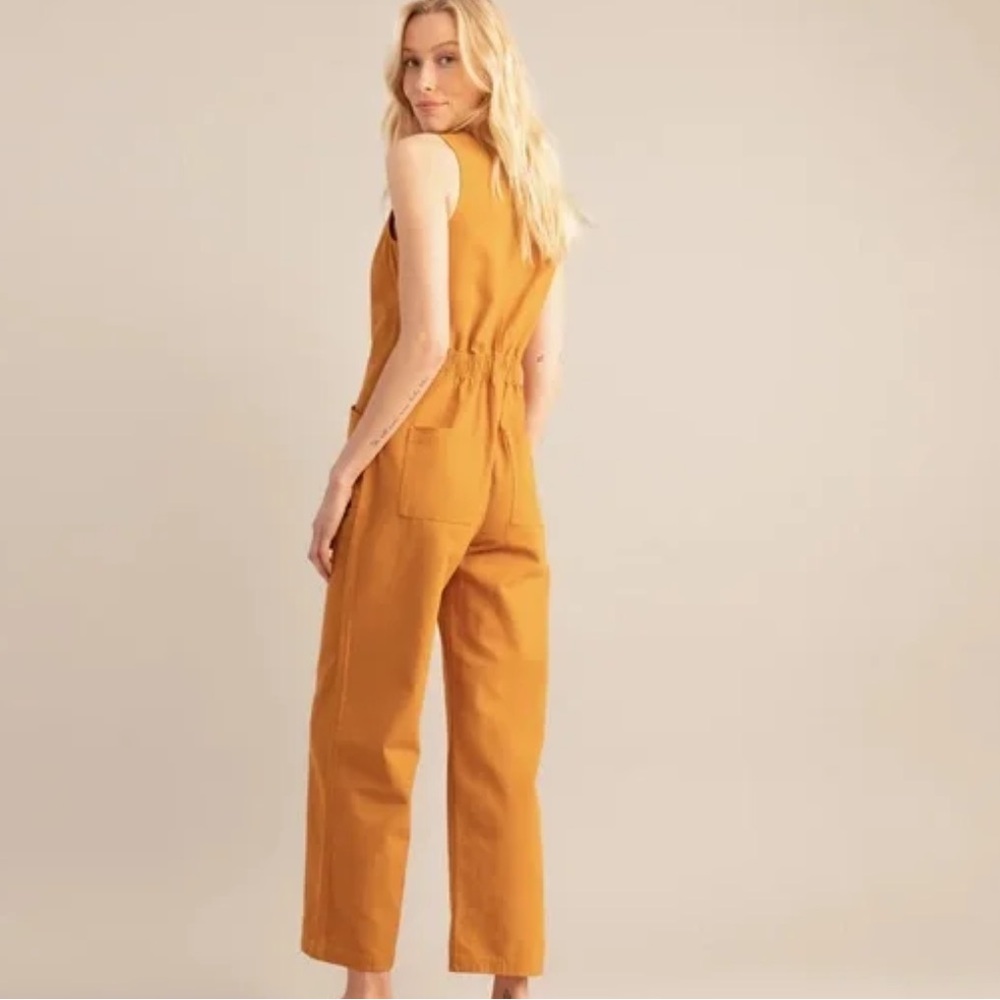 Roark Outbound Jumpsuit in Marigold / M - Picture 2 of 8
